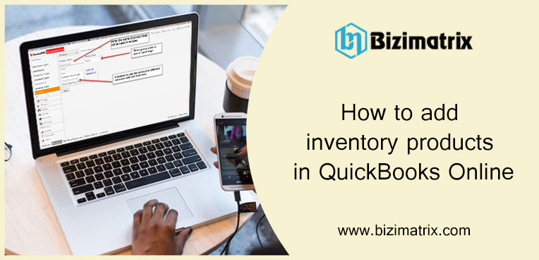 How to add inventory products in QuickBooks Online